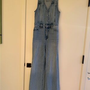 Pistola Light Blue Denim Overalls